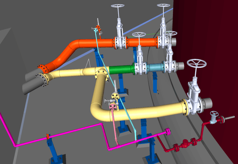 draftsight 3d pipe routing